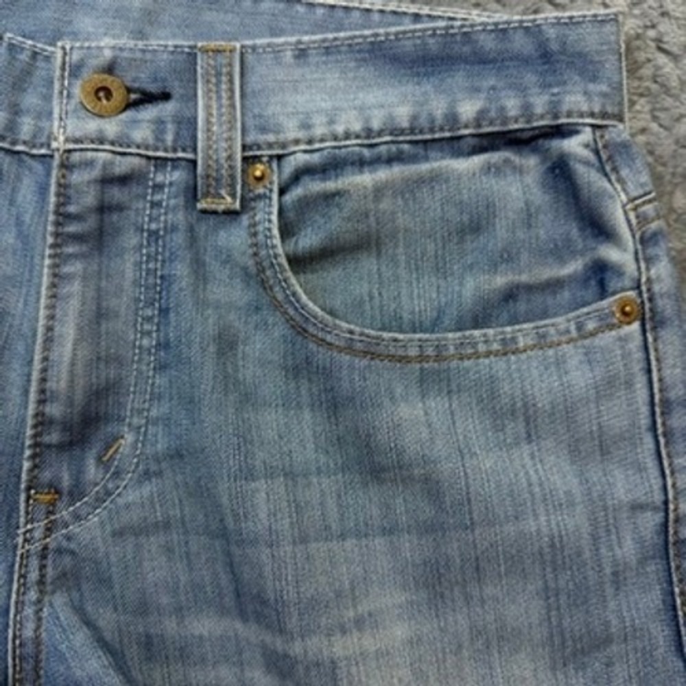 Levi's‎ 511 Skinny Jeans Mens 31x31 Light Wash Blue Denim Stretch 04511-1472 - Picture 6 of 11